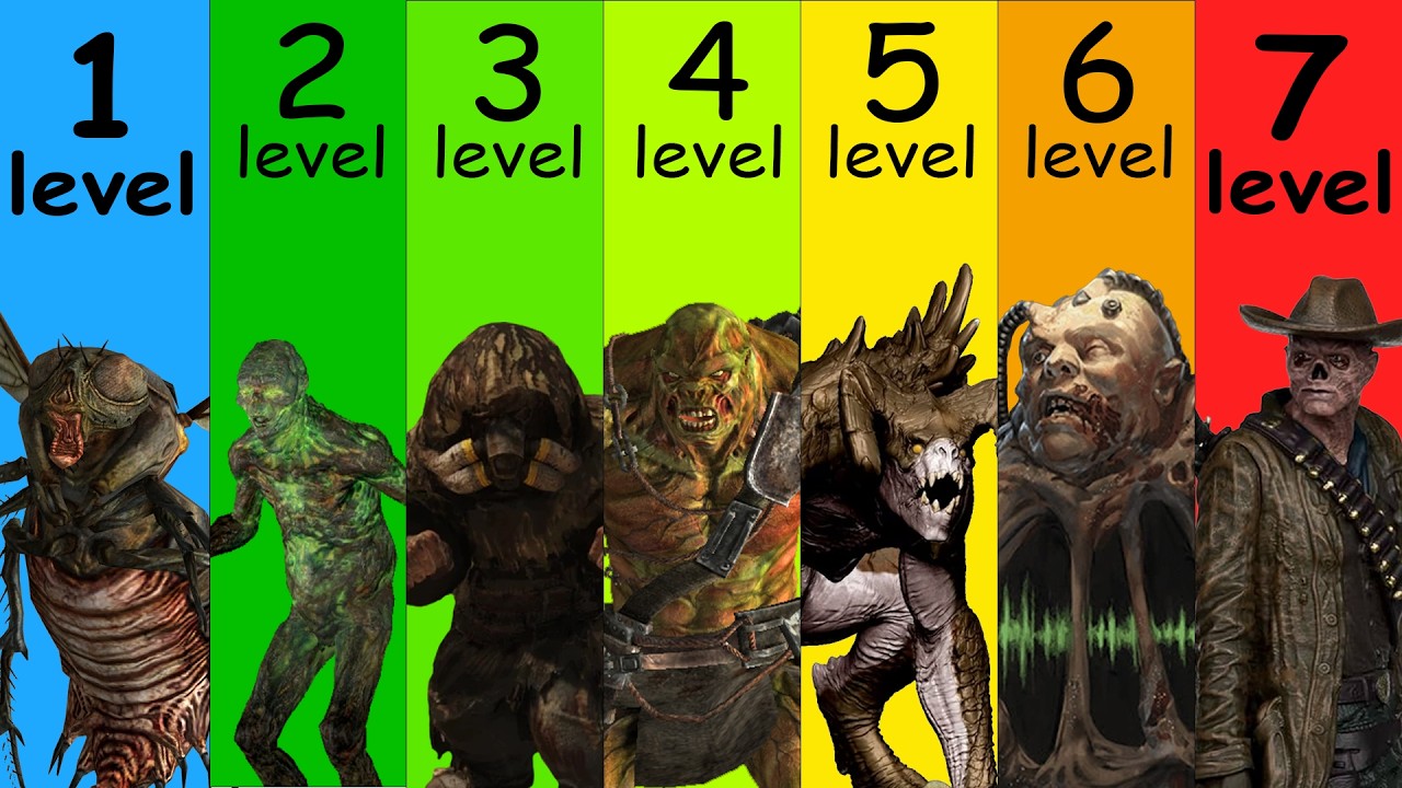 The 7 Levels of Fallout Mutants Explained