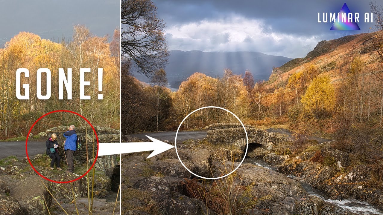 Remove Objects and People from your photos with Luminar AI