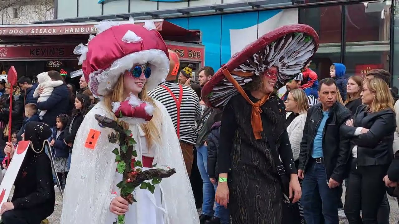 Lễ Carnaval Ở Moudon, Vaud, Thụy Sĩ 03.03.2024 Phần 4