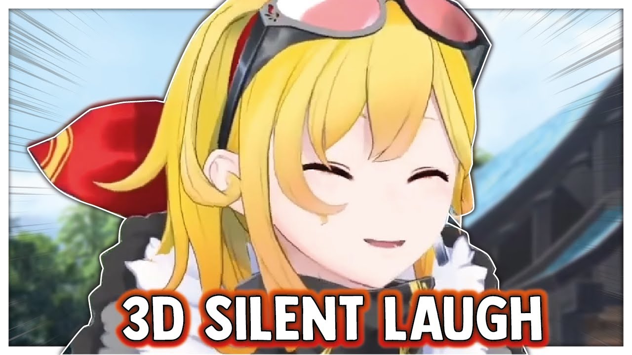 Kaela and her adorable 3D SILENT LAUGH !