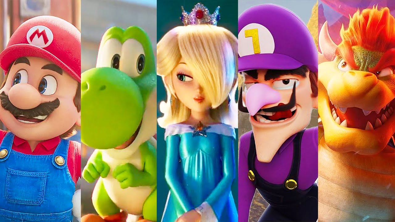 Super Mario Galaxy Movie - ALL NEW CHARACTERES [2026] (HD)