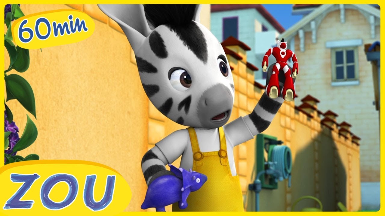 ZOU's speelgoed | Compilatie 1 Uur | ZOU in het Nederlands 🦓 | Kindertekeningen