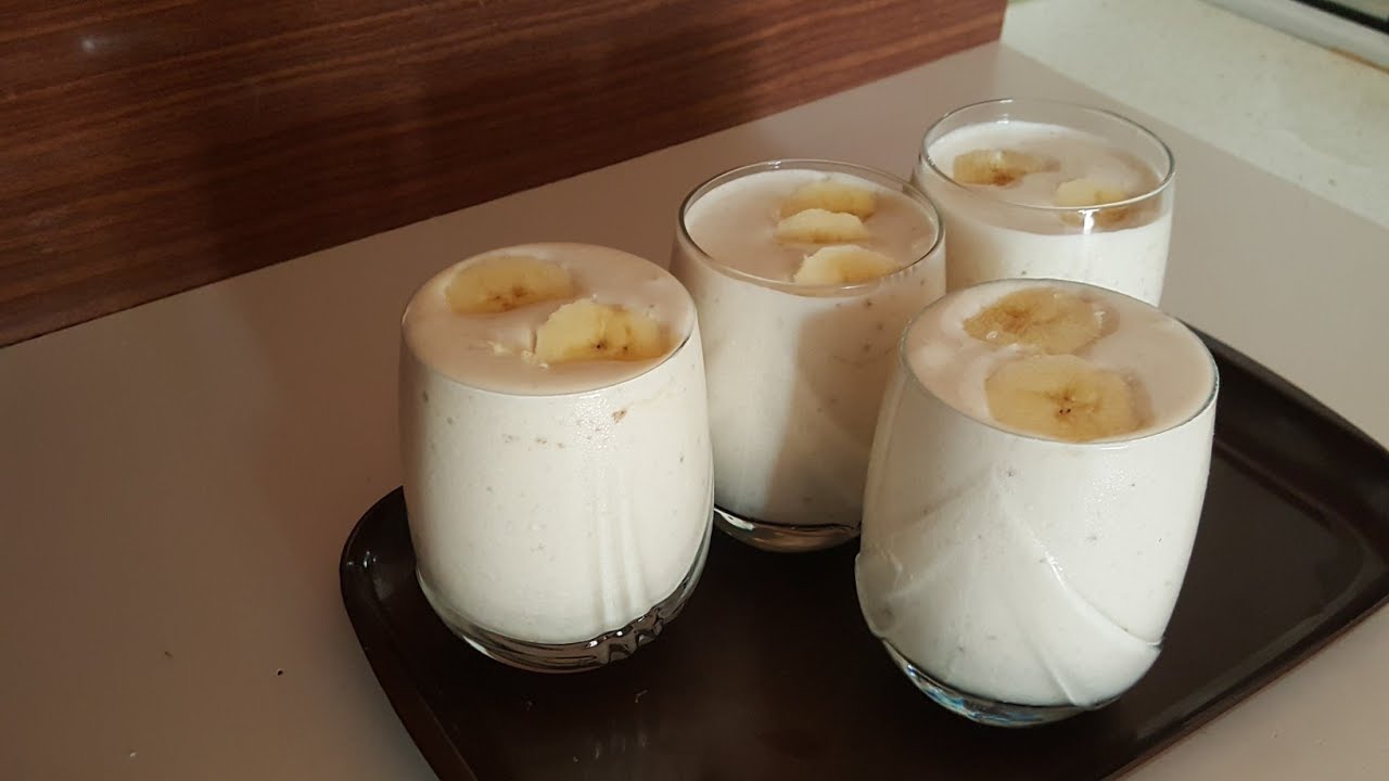 عصير الموز🍌الطبيعي متل المحلات🍌روعة👌
