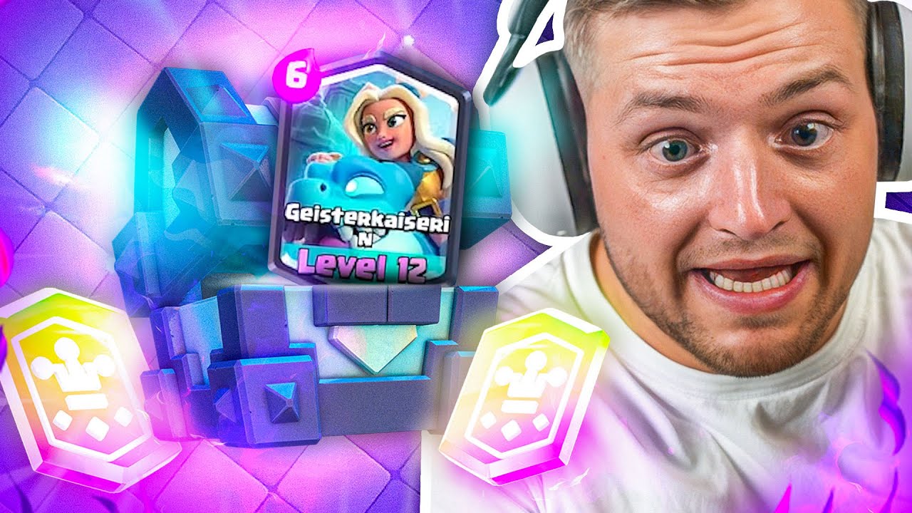 🔥😱INSANE Luck mit LEGY´s! - LEVEL 30 für 2 EVOS im DECK?! | Clash Royale F2Pass Projekt!