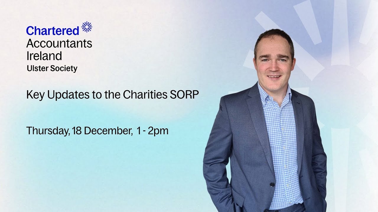 Charities Webinar: Key updates to the SORP