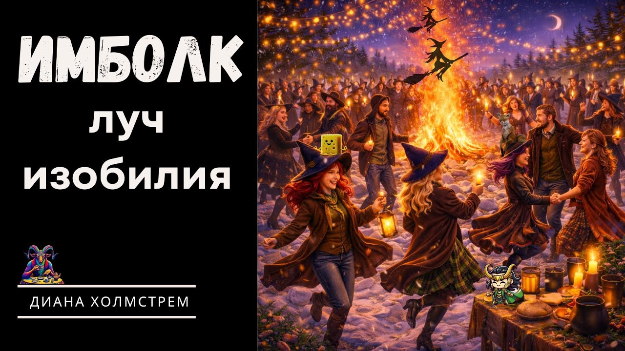Имболк 2026 без иллюзий: изобилие, хаос и блеф. Колесо года.