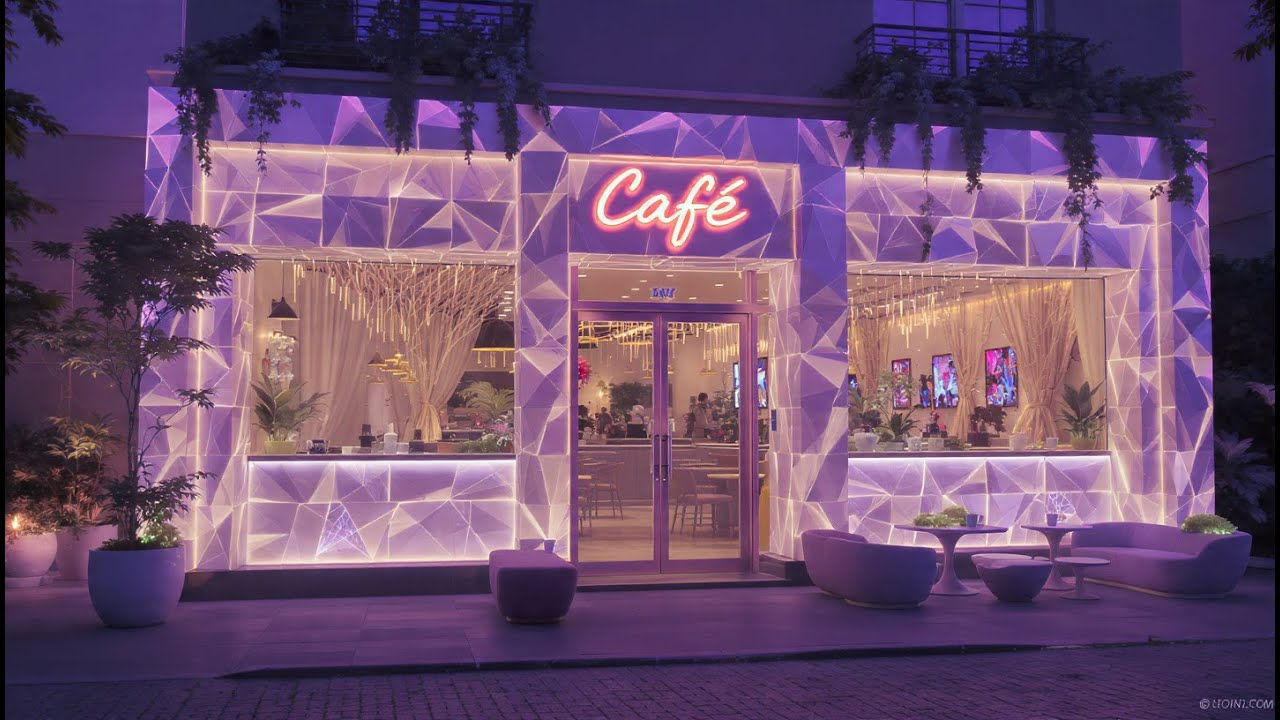 Night Focus Cafe | Lofi Study Beats