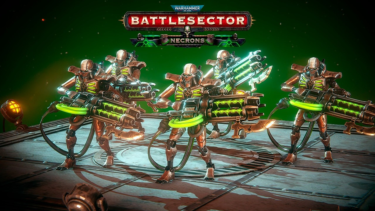 ALL UNITS - NECRONS DLC - Warhammer 40k Battlesector