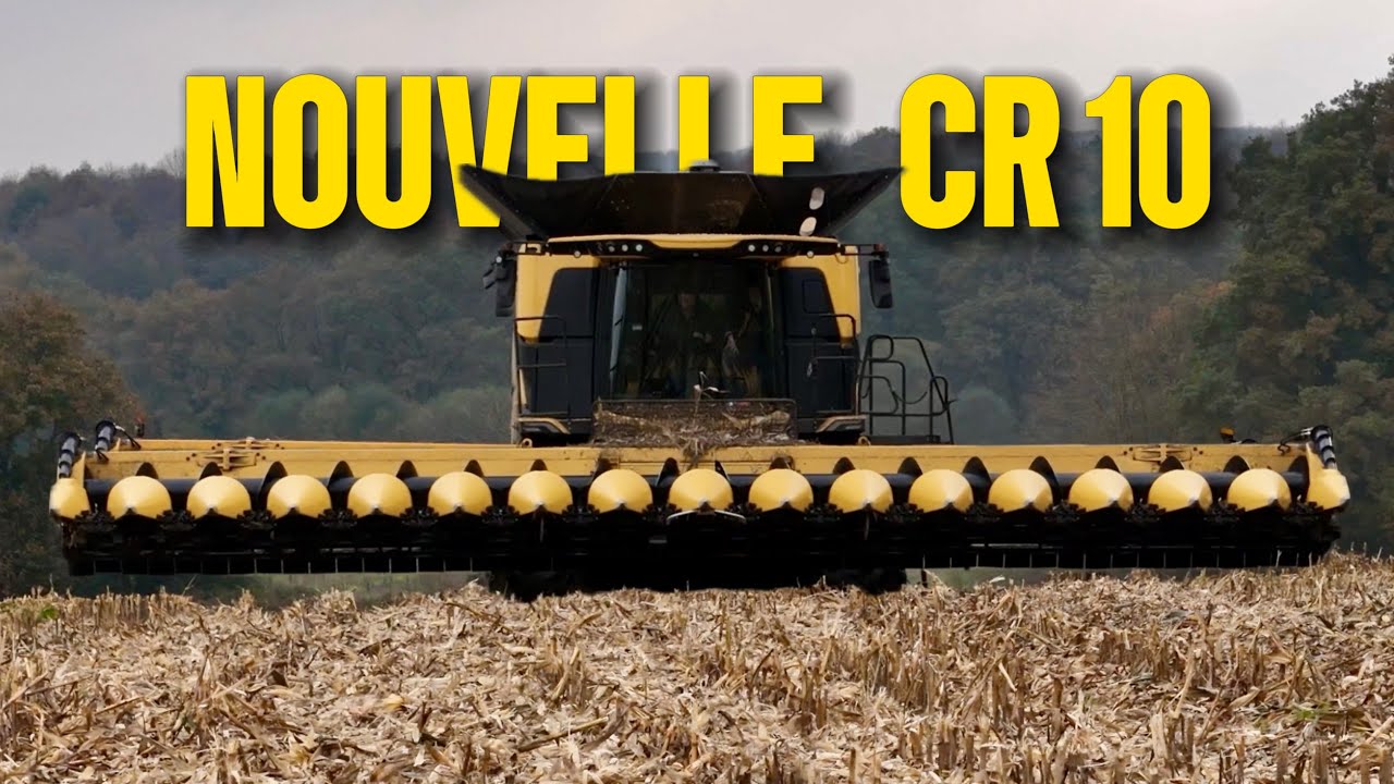 😱MAÏS GRAIN EN BRETAGNE AVEC LA NOUVELLE NEW HOLLAND CR 10🌽