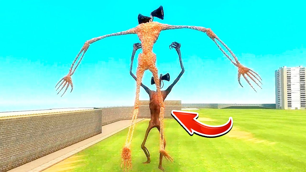 🐹 NEW SIREN HEAD 2 VS OLD SIREN HEAD. Garry's Mod Sandbox. Trevor Henderson Creatures. Hamster TV