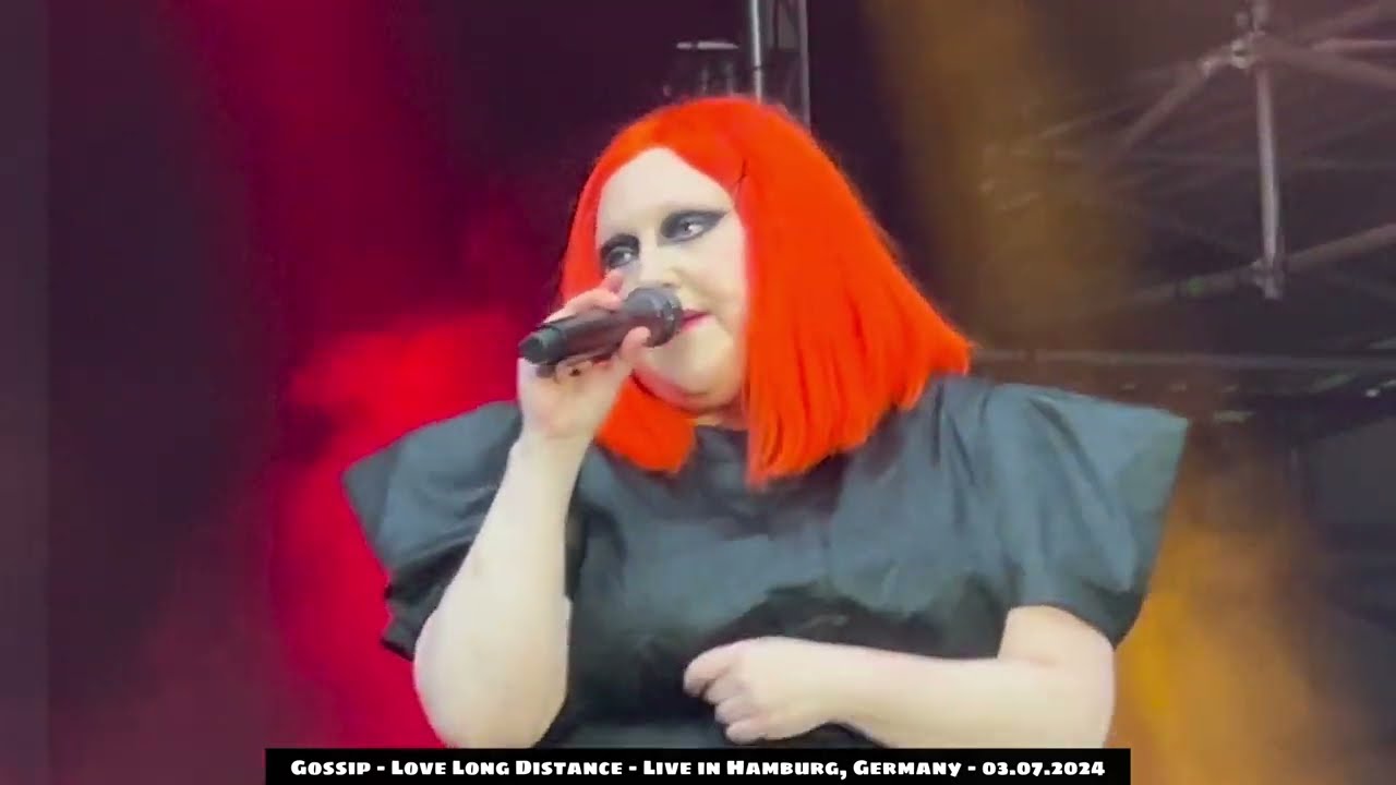 Gossip - Love Long Distance - Live in Hamburg, Germany - 03.07.2024