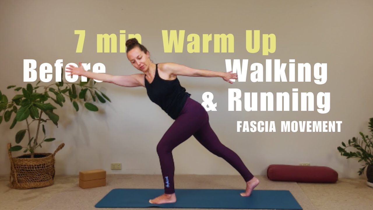 7 min. Fascia Training Before your Run, Walk, Hike - Fascia Training - Gait #fascia #fasciaexercises