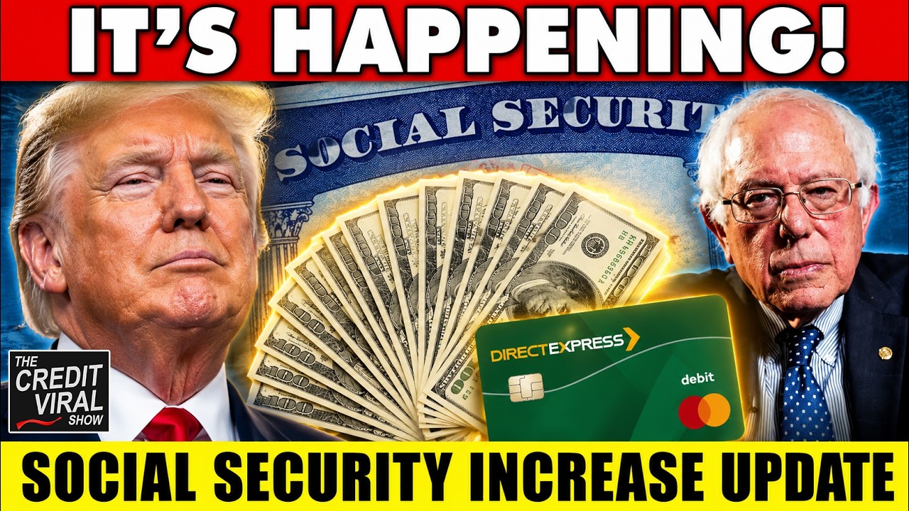 IT'S HAPPENING! Social Security INCREASE Update | It Impacts Millions | Bernie Did It Again?