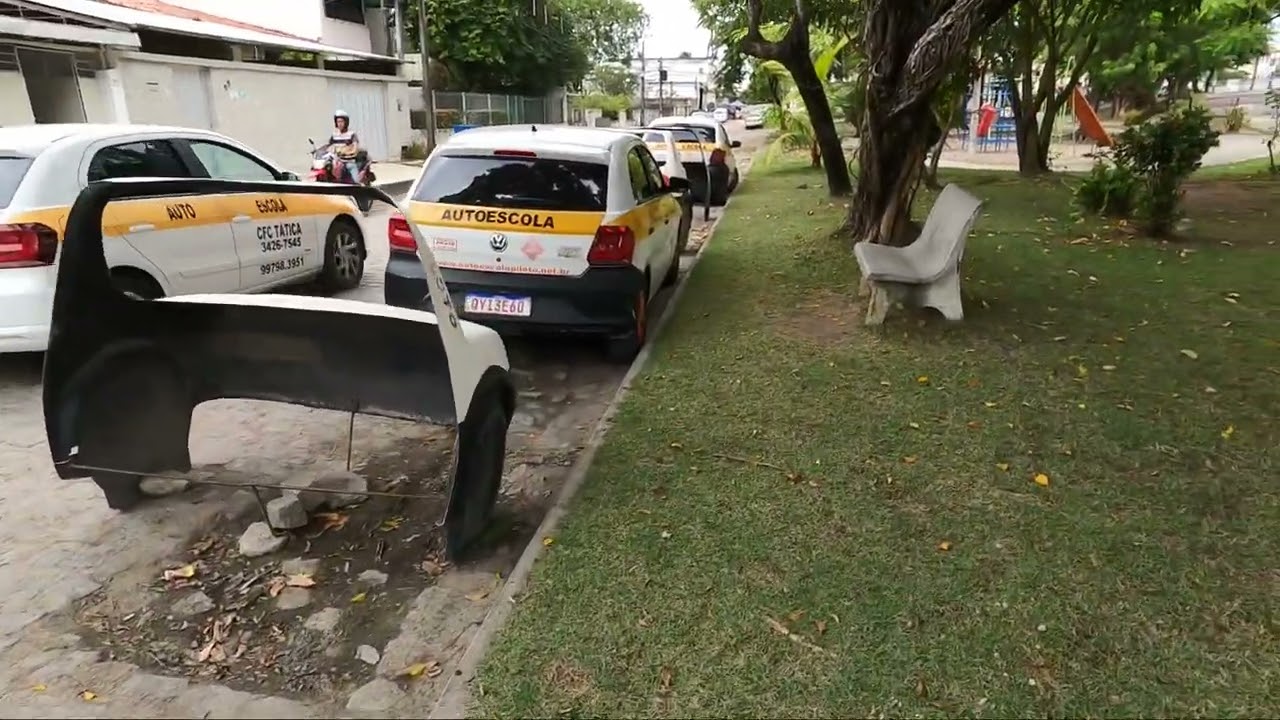 Baliza DETRAN-PE Recife e dicas sobre a prova prática, explicações muito importantes!