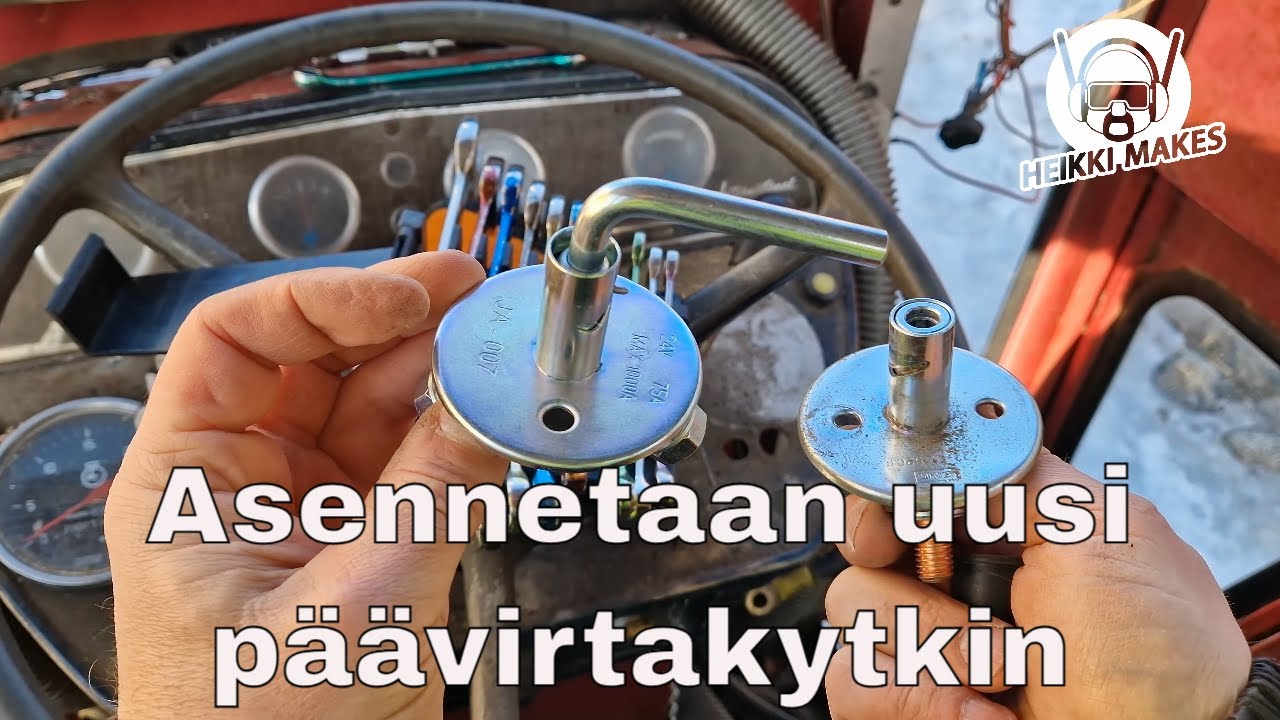 Natikkaan uusi p&auml;&auml;virtakytkin