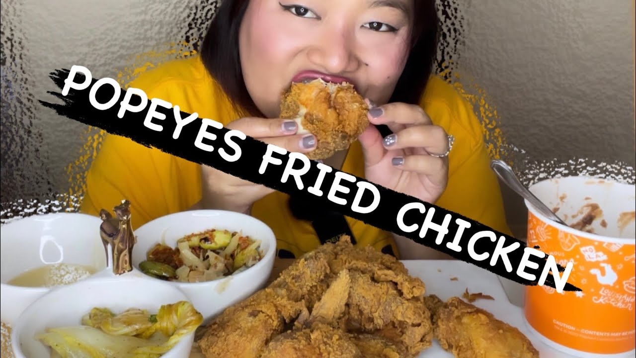 Popeyes Louisiana Fried Chicken 🍗 leh Zawngtah mu kan yummy 🤤