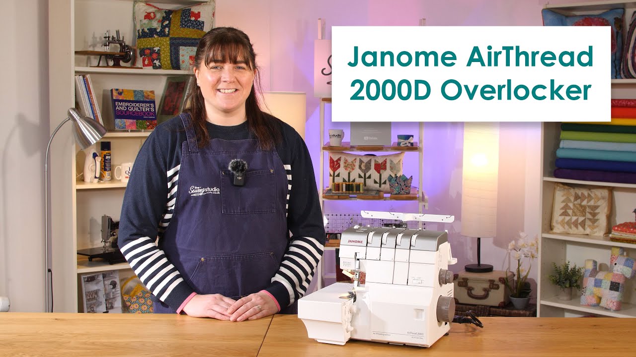 Janome AT2000D Air Threader Professional Overlocker