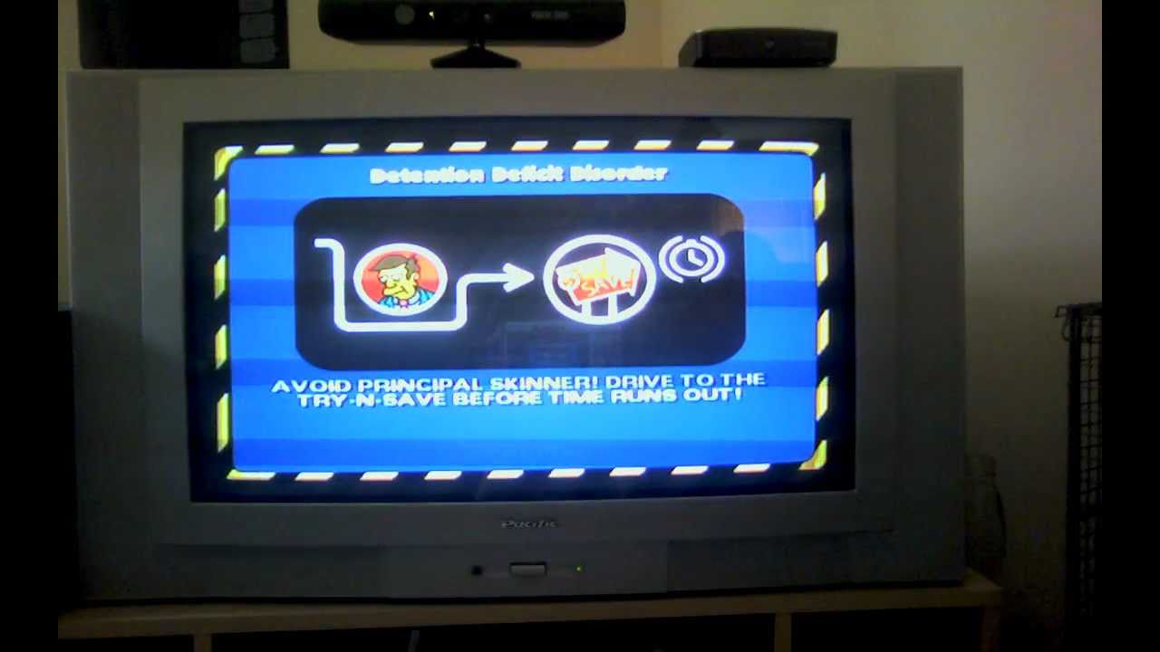 Simpsons hit and run- Detention Deficit Disorder