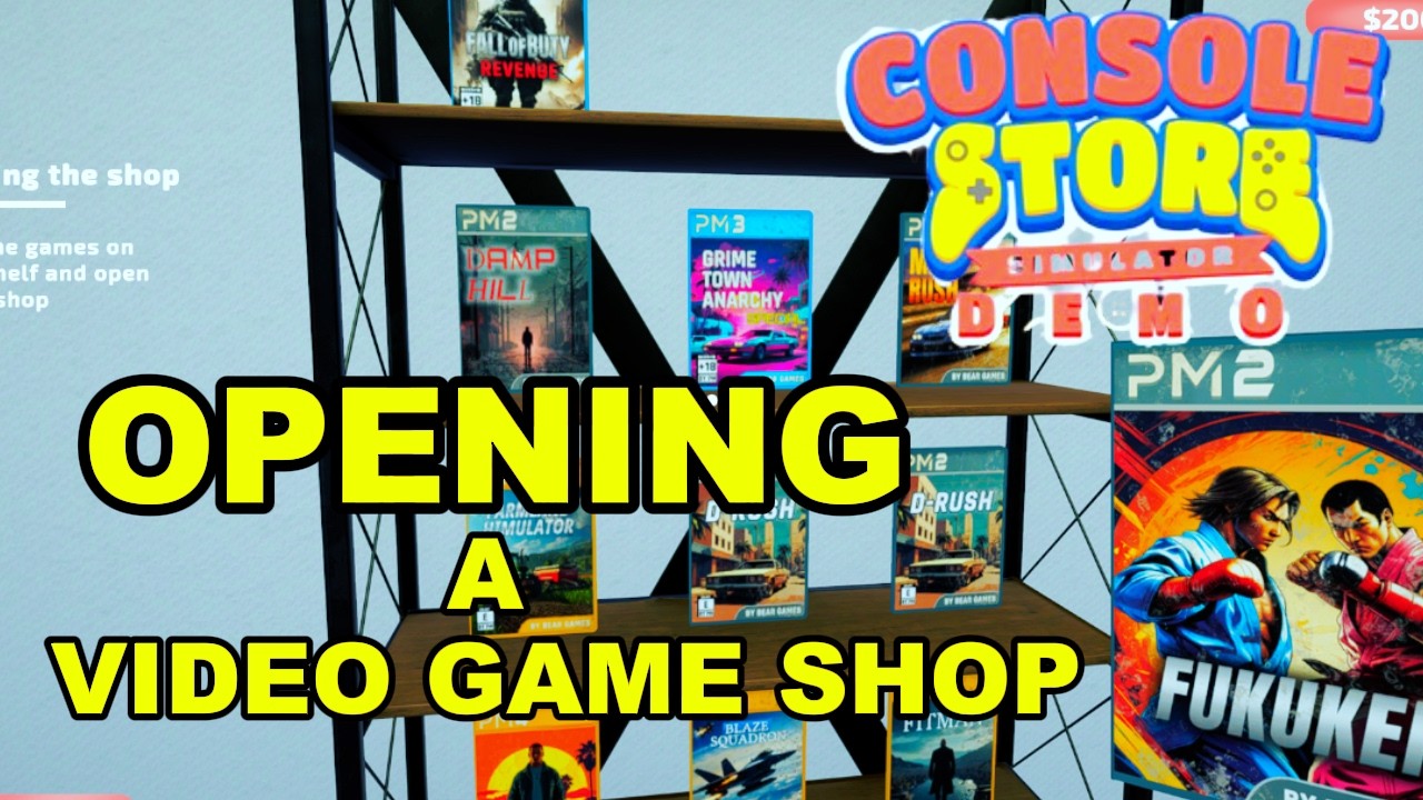Console Store Simulator | Demo | No Commentary