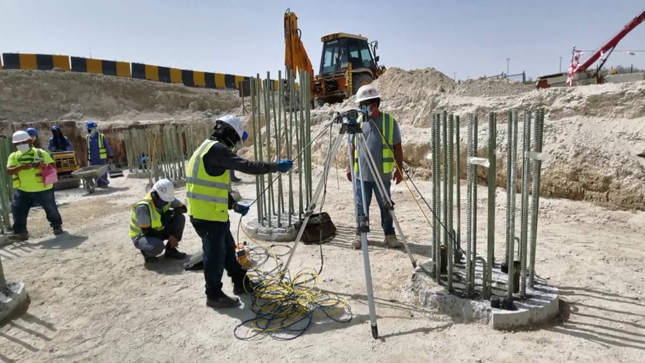 Cross hole Sonic test for Pilings