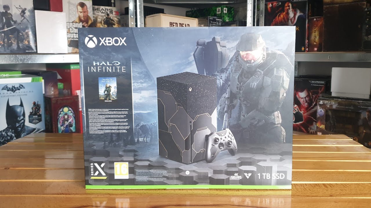 Halo Infinite - Xbox Series X Limited Edition Console - Unboxing ITA