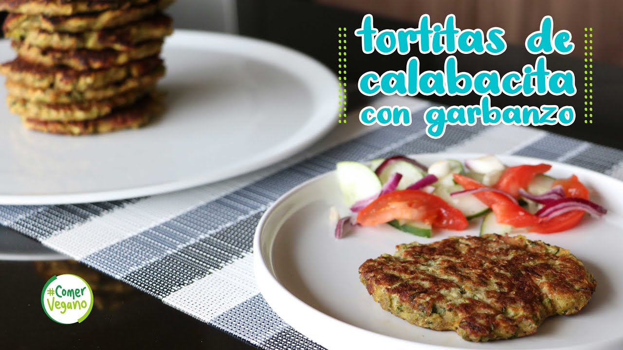 🍴 TORTITAS DE CALABACITA CON GARBANZO | Ideales para llevar al trabajo o a la escuela...