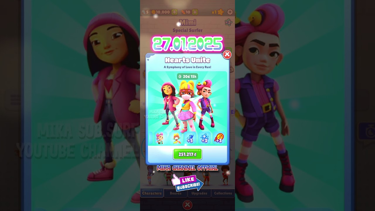Subway Surfers Aloha Hawaii 2025 All Bundles Upcoming #subwaysurfers #valentinesday #aloha
