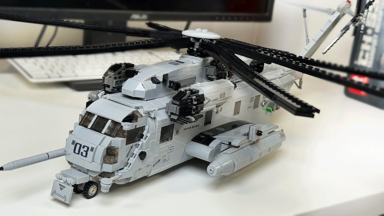 CH-53E Super Stallion Helicopter LesDiy Build Review