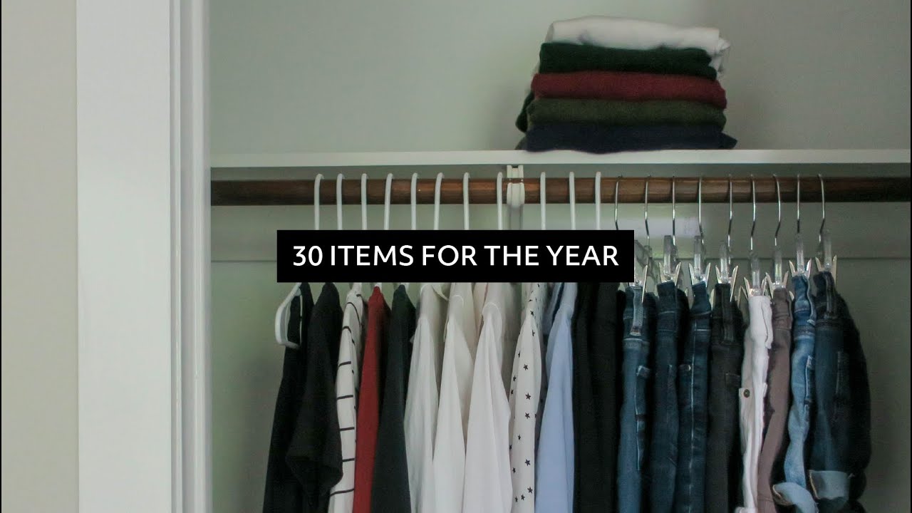 Minimalist Wardrobe Update: 30 Items for the Year