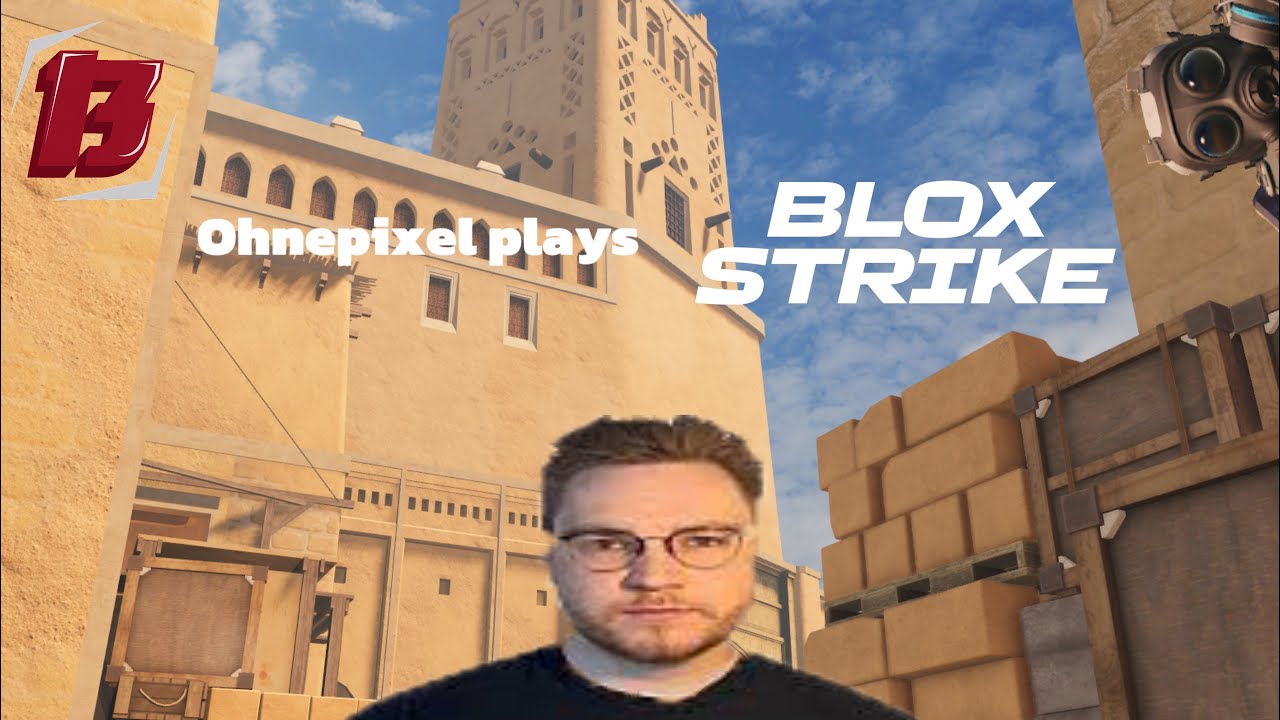 Ohnepixel Playing Roblox Bloxstrike for 4:45 Mins Straight #roblox #bloxstrike #ohnepixel #cs2 