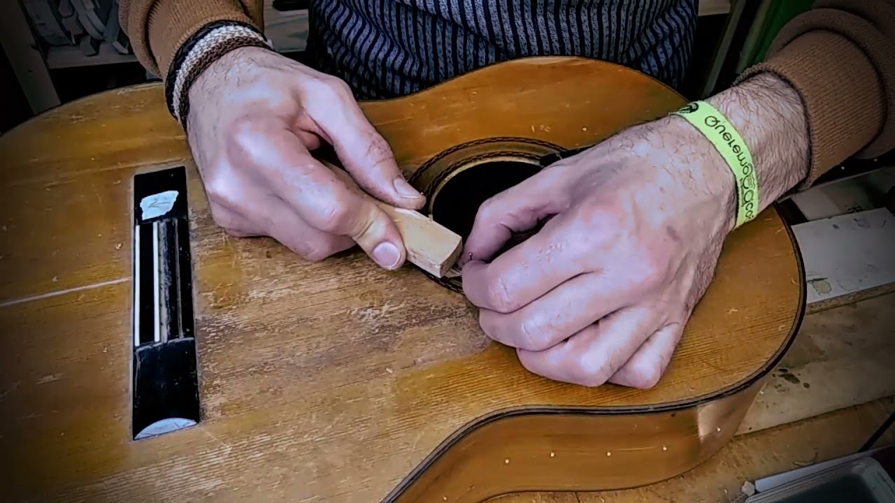 Guitarra Manuel de la Chica 1954  Proceso de restauración