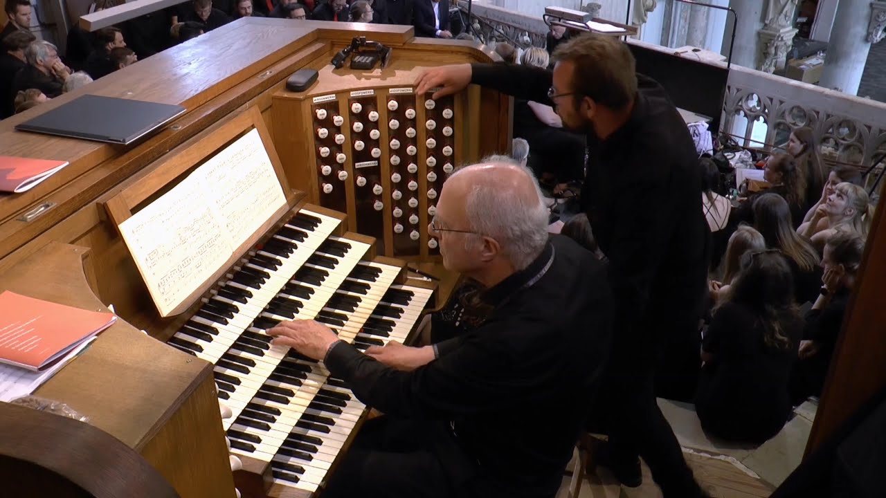 Flor Peeters: Lied to the Flowers, Lied to the Sun door Peter Pieters (orgel St-Romboutskathedraal)