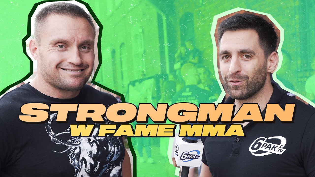 KRZYSZTOF RADZIKOWSKI O PRZYGOTOWANIACH DO FAME MMA I TRENINGACH W ANKOS MMA
