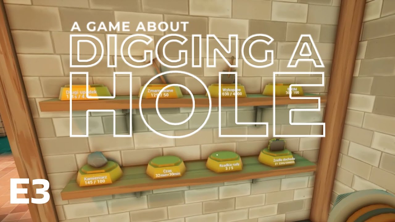 Tryb osiągnięć | A Game About Digging a Hole [E3]