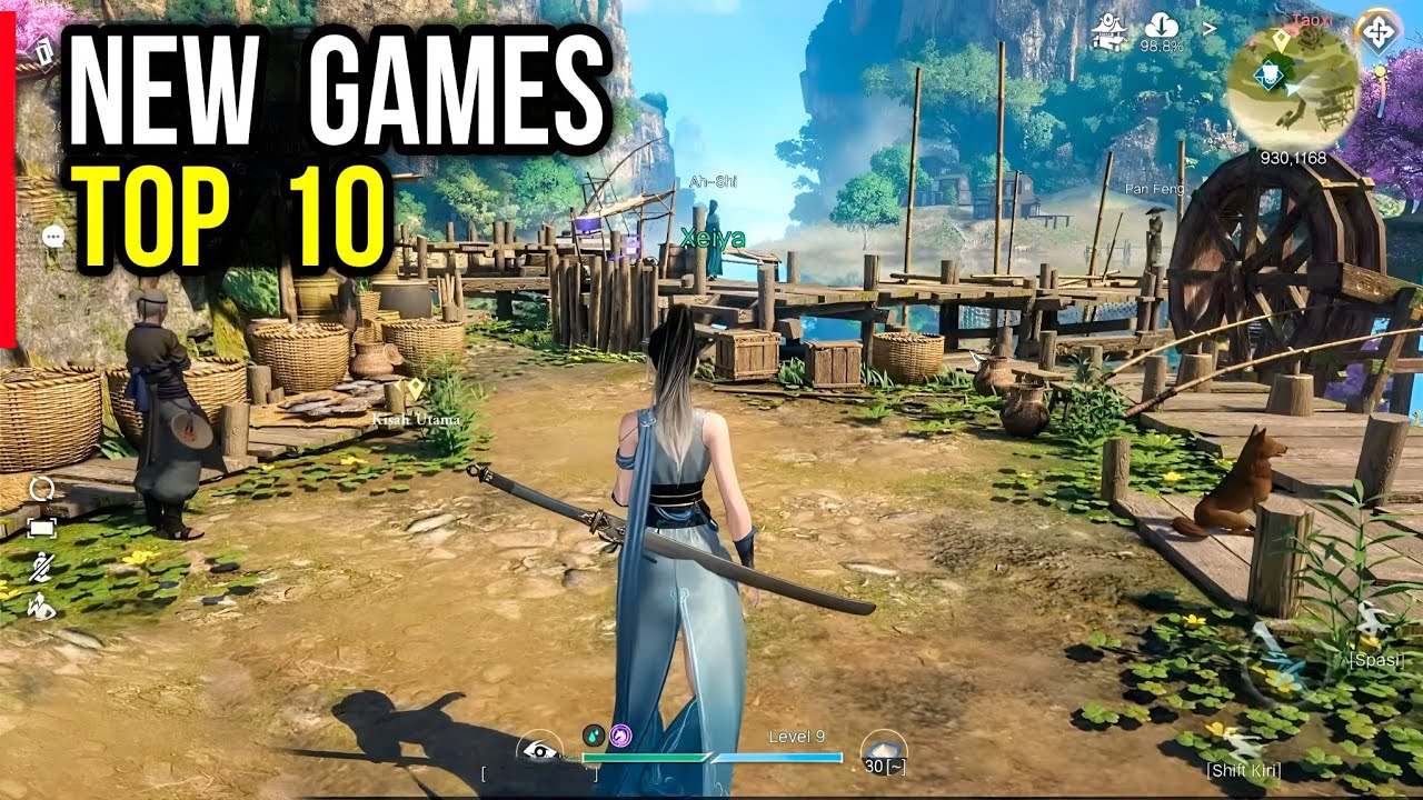 Топ 10 НОВЫХ ИГР для Android и iOS (ОБНОВЛЕНО) | Лучшая графическая мобильная игра.