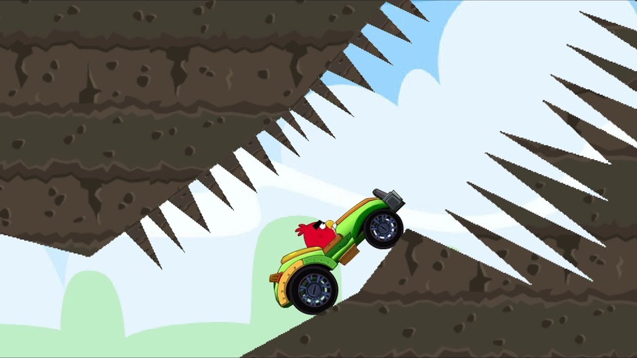 Angry Birds Cross Country - RACING HIGH SPEED GRAND PRIX WITH GREEN CAR UNLOCKED!!