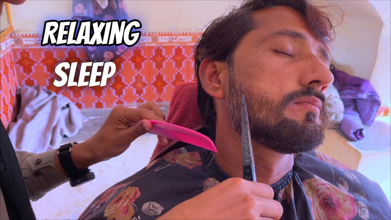 The Relaxing Barber: ASMR Beard Cutting & Insomia Relief for Sleep 💈