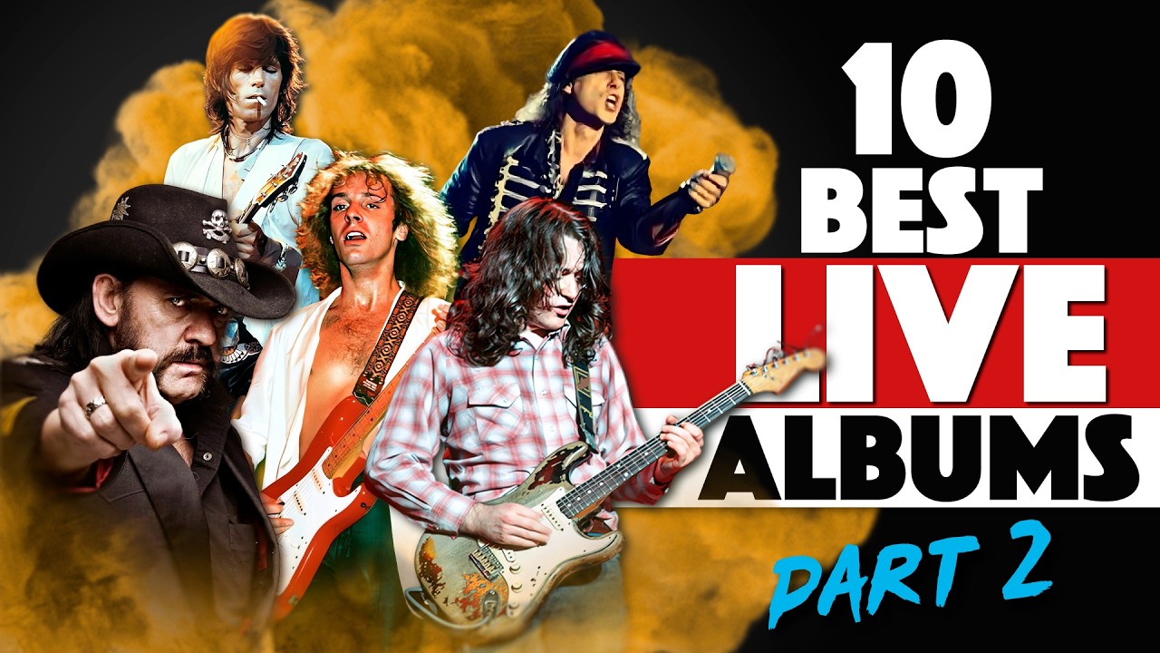 🎸10 величайших рок-альбомов, записанных вживую — ЧАСТЬ 2 | #livealbums