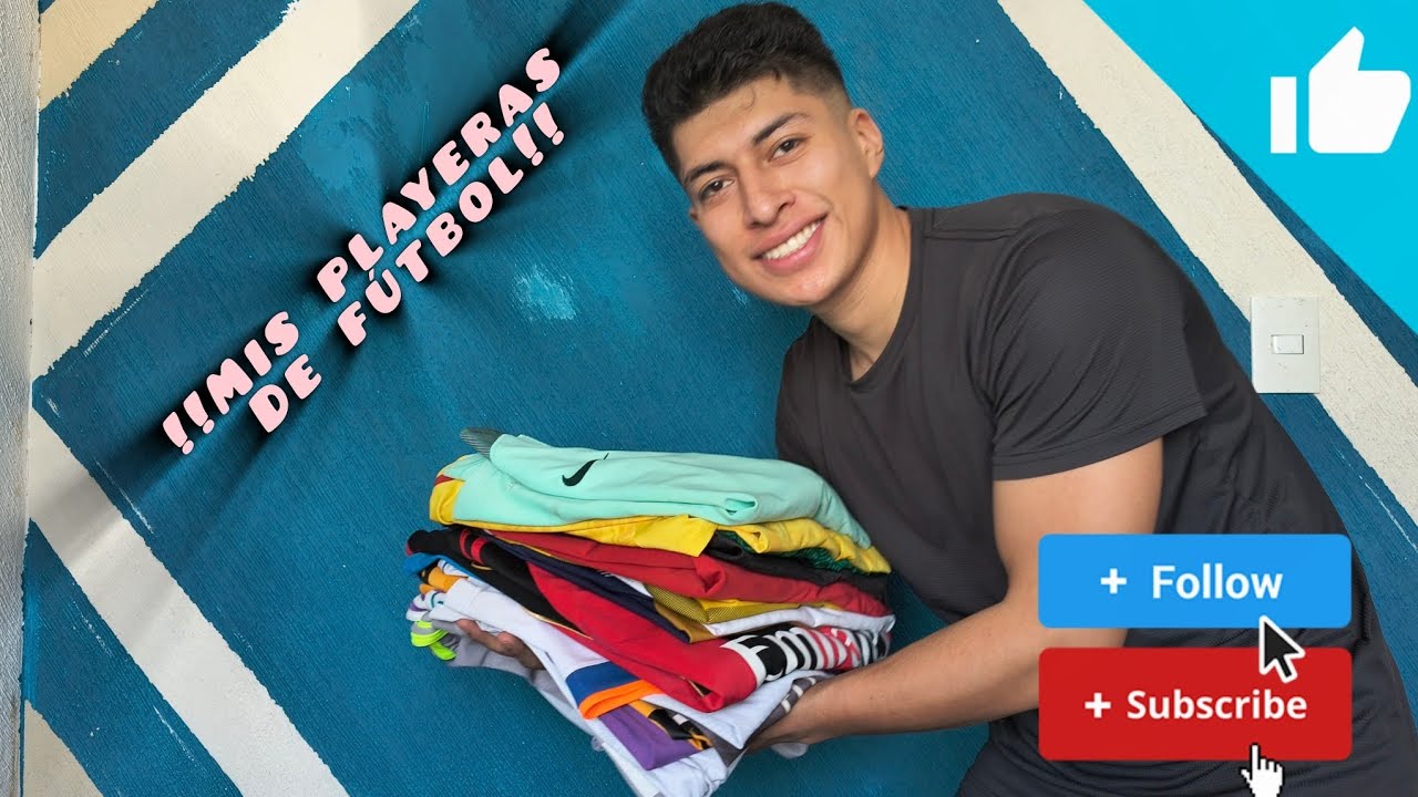 !!⚽MIS PLAYERAS DE FÚTBOL⚽!! #fredo2p0 