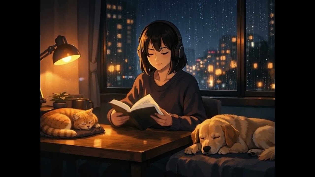 lofi beats for reading at night 🌙 cozy & calm | lowkey lofi