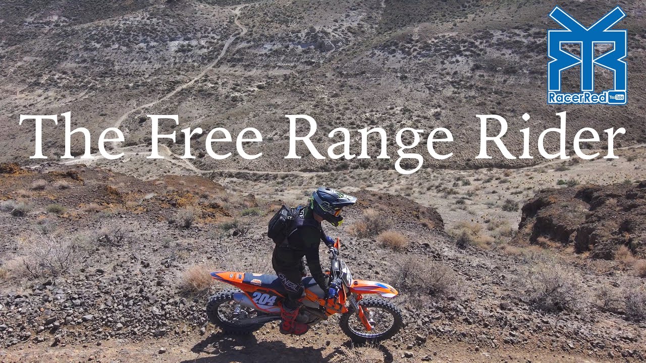 Free Range Dirt Bike Rider - Idaho Desert