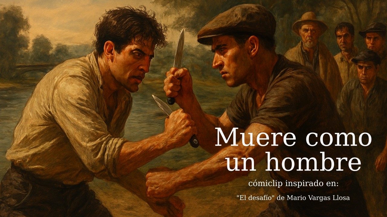Muere como un hombre - Cómiclip del cuento 