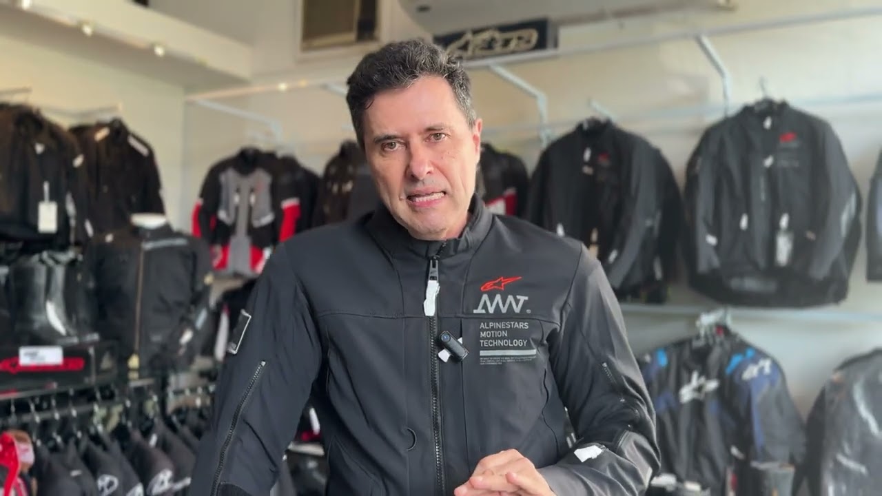 Nova jaqueta Alpinestars AMT8 Stretch drystars XF