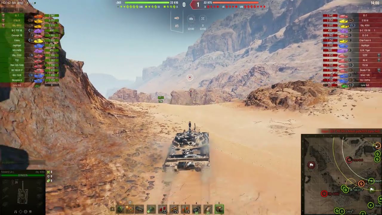 World of Tanks - Ace Tanker Mastery Badge - Object 430U - 5872 damage + 6 kills + 1745 spot