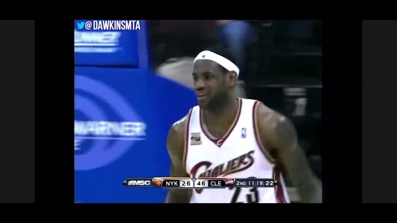 Lebron James 47 Points vs Knicks 2010
