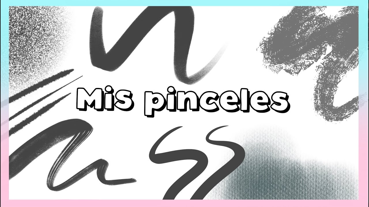 Los PINCELES que utilizo.