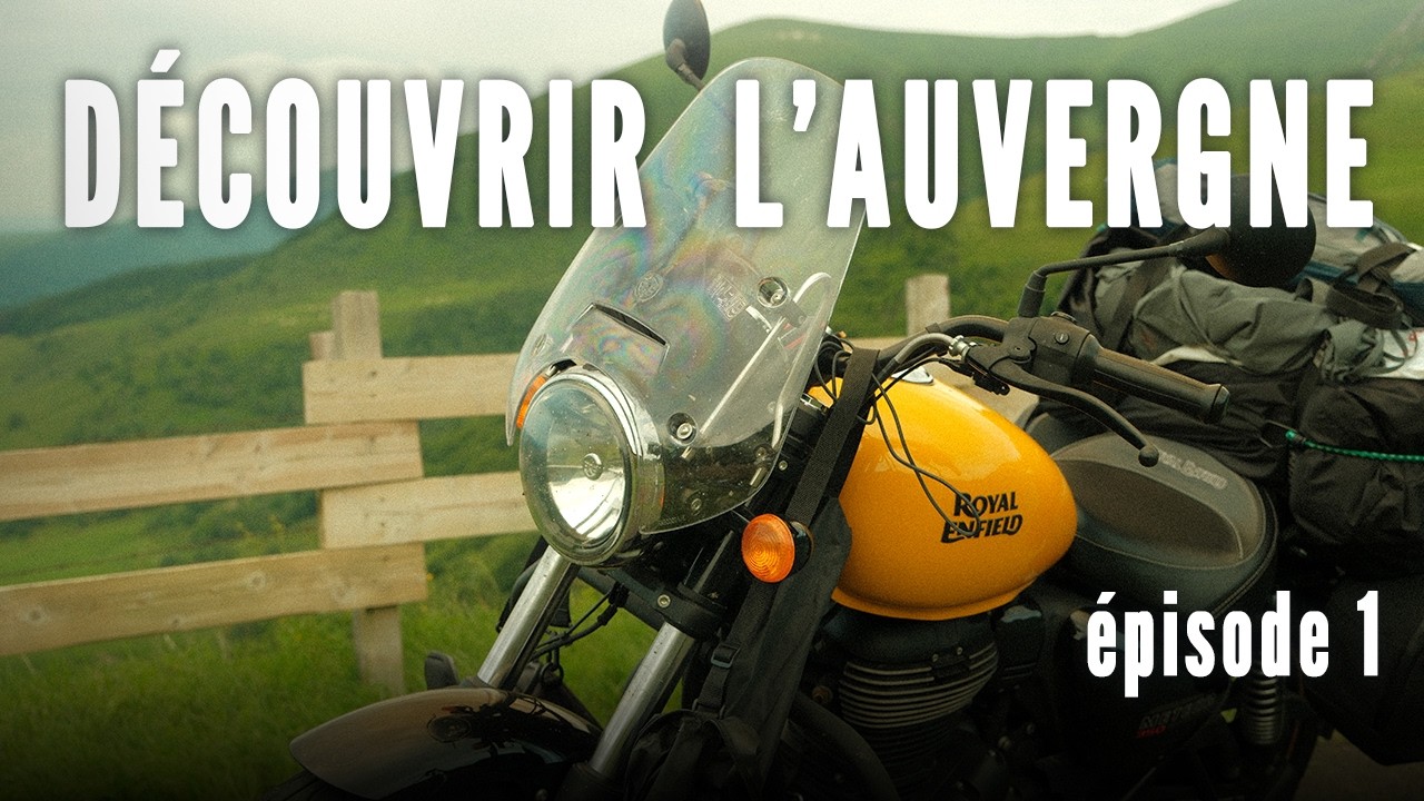 J'AI OUBLIÉ DE VERROUILLER MES VALISES... - L'Auvergne à moto EP1