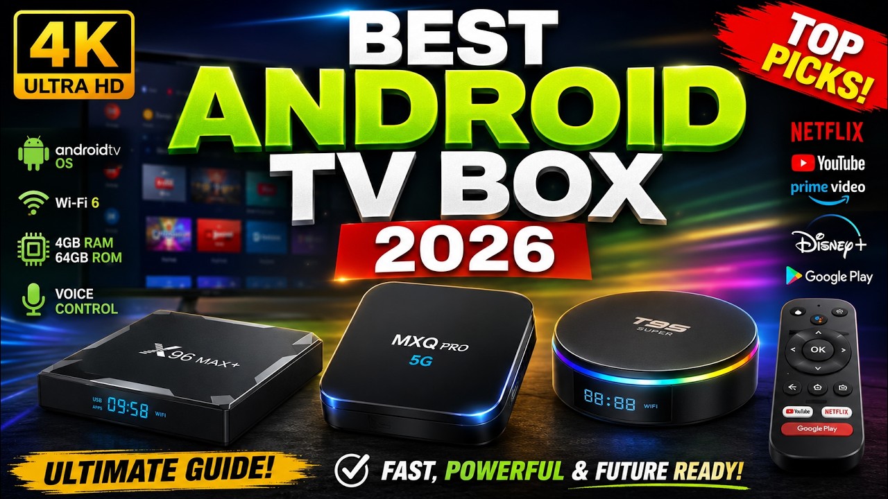Лучшие Android TV Box 2026 года &ndash; Топ-5 устройств для потокового вещания, которые стоит купить