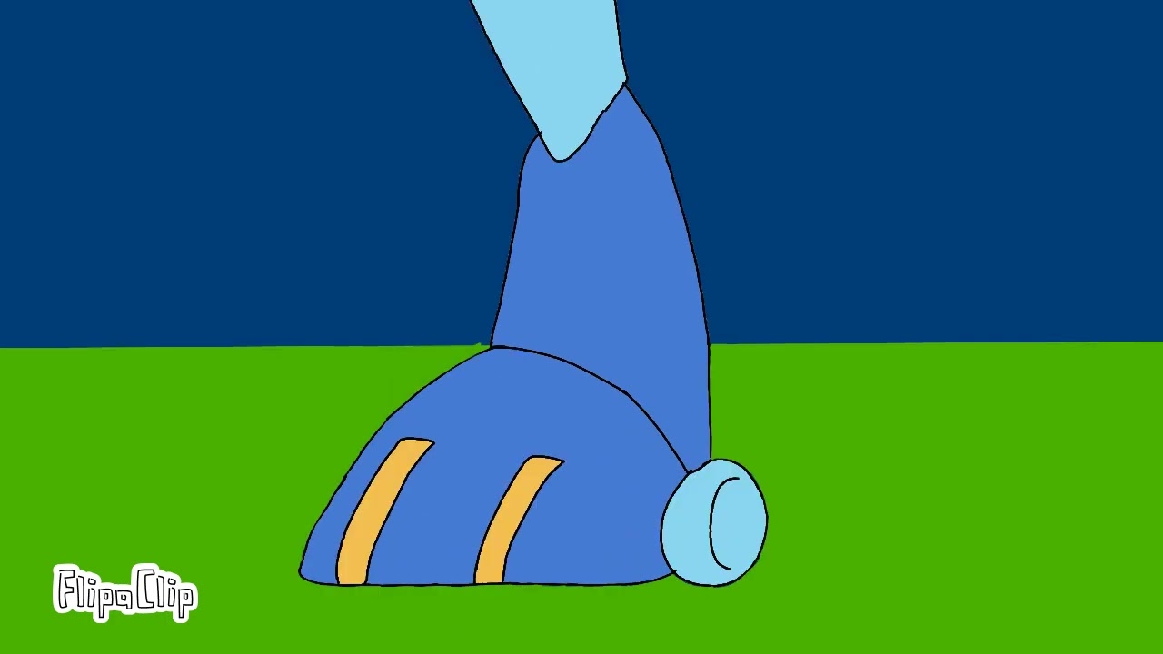 Megaman turns into a werewolf