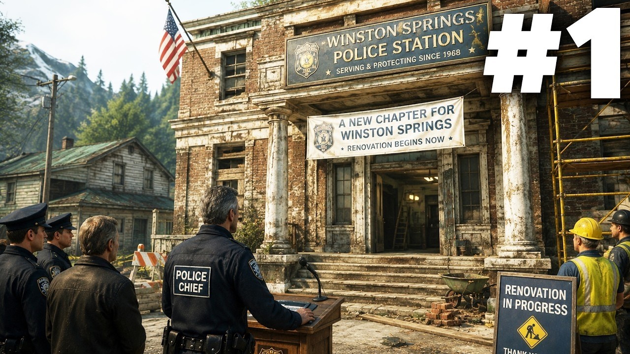 Police Chief Simulator: Прохождение, часть 1 &mdash; ОТКРЫВАЕМ НОВЫЙ ПОЛИЦЕЙСКИЙ УЧАСТОК